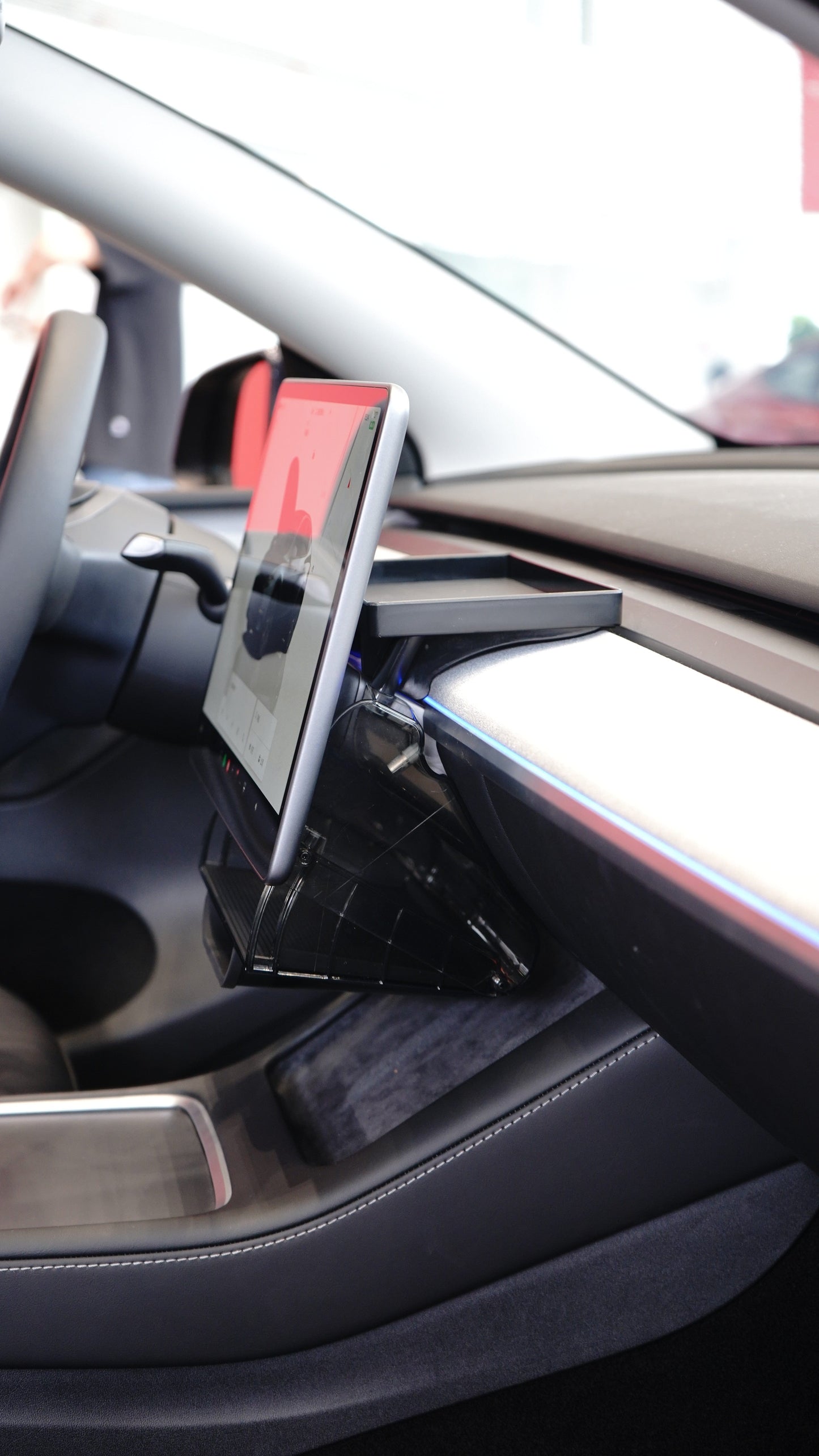 Under-Screen Storage Box
